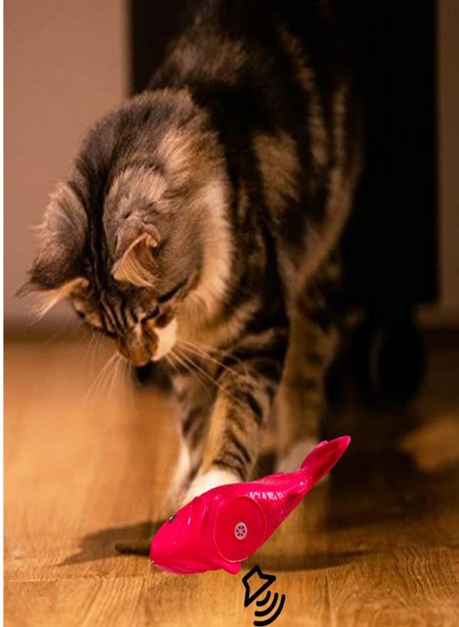 BohoBark Simulation Fish Cat Toys for Indoor Cats Pets Sqeuaky Fish Cat Dog Fish Toy Kitten - Image 5